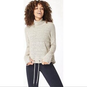 Sweaty Betty Restful Boucle Sweatshirt Size S/M (US 6) Lily White Made‎ in Italy